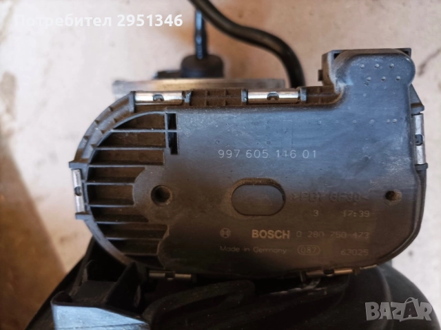 Дроселова клапа Porsche Panamera GTS 99760511601, снимка 2 - Части - 52147162