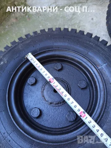Комплект Стари Джанти С Гуми За Мотофреза., снимка 10 - Гуми и джанти - 49995916
