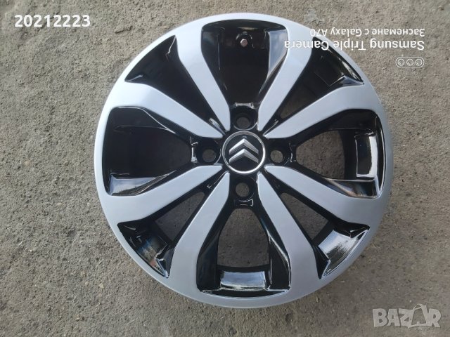 1 брой алуминиева джанта за Citroen C1  15, снимка 3 - Гуми и джанти - 40367599