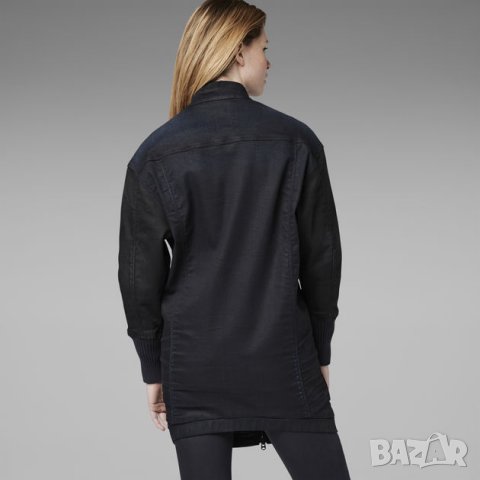 Ново и НАМАЛЕНО! G-star Raw MIDGE DENIM BOMBER Дамско Дълго Яке Размер S/М, снимка 12 - Якета - 34613048