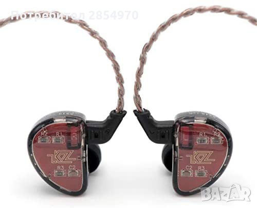 KZ ES4  слушалки Динамични хибридни слушалки за в ухото HIFI DJ , снимка 2 - Слушалки, hands-free - 34791964