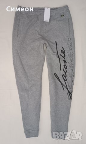 Lacoste Fleece Sweatpants оригинално долнище M памучна долница, снимка 1 - Спортни дрехи, екипи - 43731162