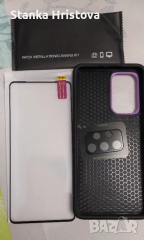 Кейс + протектор за Samsung Galaxy A03S., снимка 6 - Калъфи, кейсове - 50351885