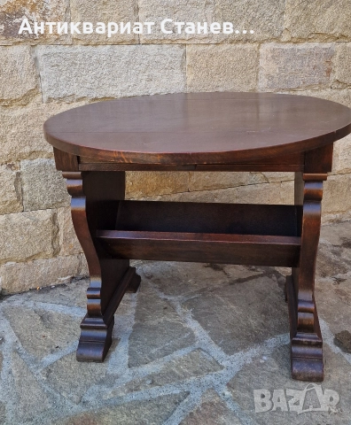 Винтидж дървена масичка, снимка 18 - Маси - 52617419