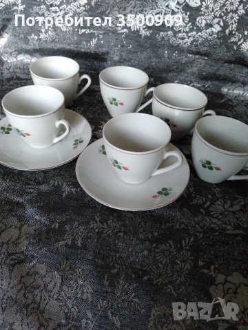 сервиз за кафе - стар български порцелан