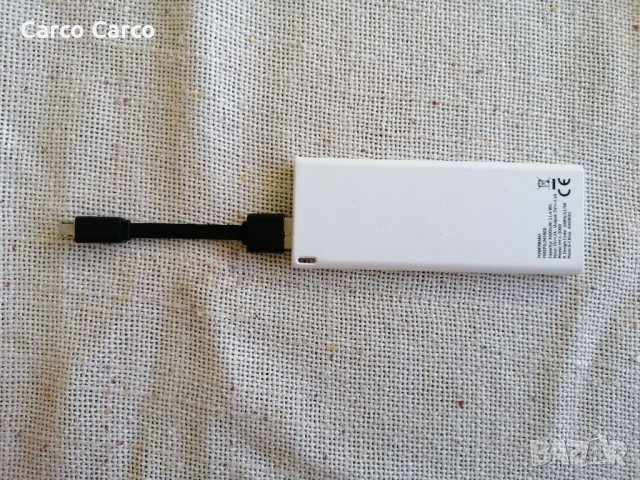 Външна преносима батерия 3000 mAh Fast charge Изпращам с еконт и опция преглед и тест. , снимка 2 - Външни батерии - 35628087
