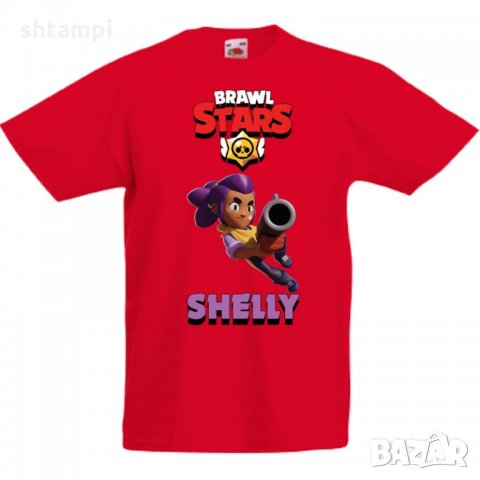 Детска тениска Shelly 3 Brawl Stars, снимка 3 - Детски тениски и потници - 32928815
