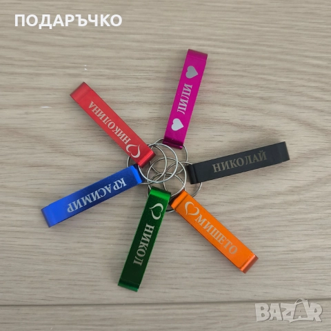 Гравирани подаръци – дъски, пепелници, ключодържатели и отварачки, снимка 3 - Други - 52925849