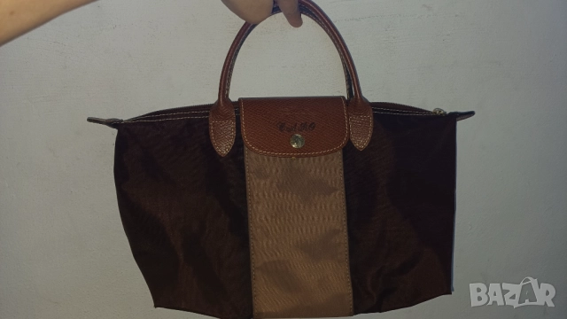 Longchamp кафява чанта , снимка 2 - Чанти - 51514038