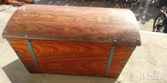 Сандък ракла за чеиз от 1843г, снимка 5 - Антикварни и старинни предмети - 43954303