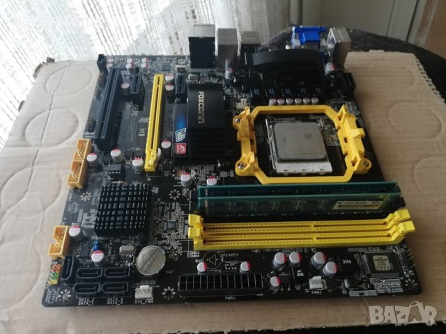 Дънна платка Foxconn A88GMX Socket AM3 CPU+FAN, снимка 6 - Дънни платки - 42959667