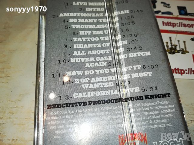 2PAC LIVE-ORIGINAL TAPE 2510222032, снимка 17 - Аудио касети - 38452365