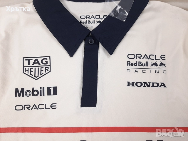 Red Bull Racing Team Polo Shirt - Оригинална мъжка тениска с яка, снимка 10 - Тениски - 52727583