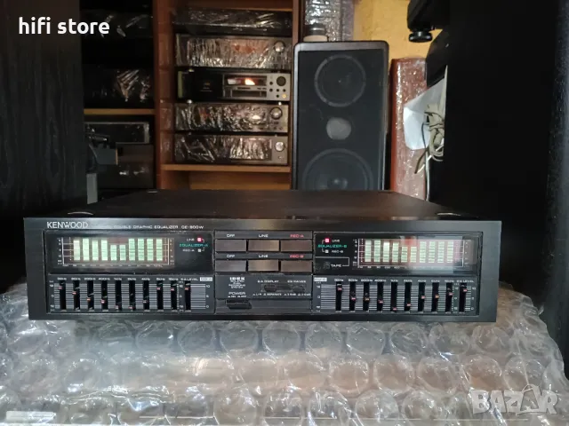 Kenwood  GE-900W stereo graphic equalizer spectrum analyzer, снимка 3 - Еквалайзери - 48885537