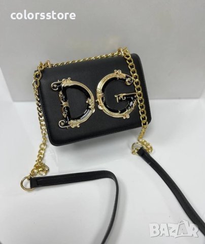 Черна луксозна чанта  Dolce&Gabbana код DS-A323, снимка 1 - Чанти - 42995115