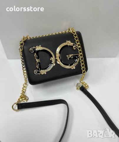 Черна луксозна чанта  Dolce&Gabbana код DS-A323