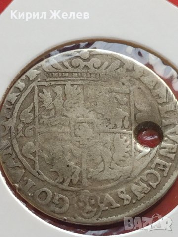 Сребърна монета Орт Сигизмунд трети ПОЛША рядка за КОЛЕКЦИОНЕРИ 12236, снимка 9 - Нумизматика и бонистика - 42987386