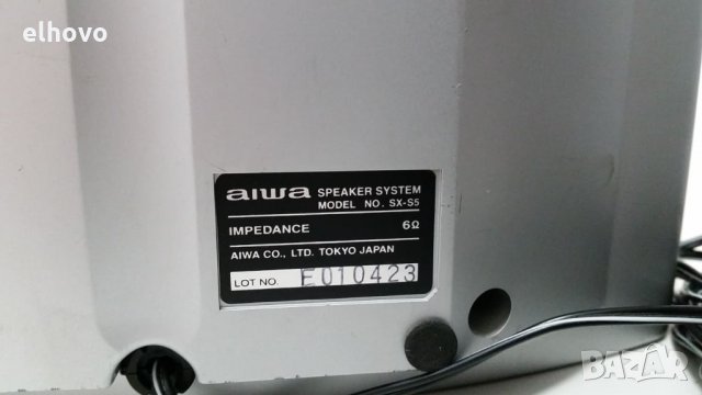 Тонколони и субуфер AIWA SX-S5 SX-G6, снимка 6 - Тонколони - 27218684