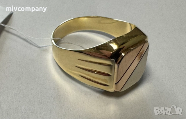 Златен пръстен 5.70гр., снимка 8 - Пръстени - 53098018