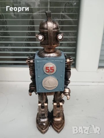 Статуетка робот, снимка 2 - Статуетки - 51201839