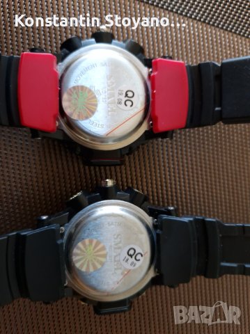 SMAEL 1531 мъжки спортен часовник червен и жълт, снимка 4 - Мъжки - 43582289