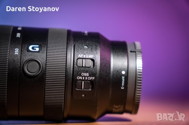 Обектив Sony E 70-350mm f/4.5-6.3 G OSS, снимка 2 - Обективи и филтри - 40335696