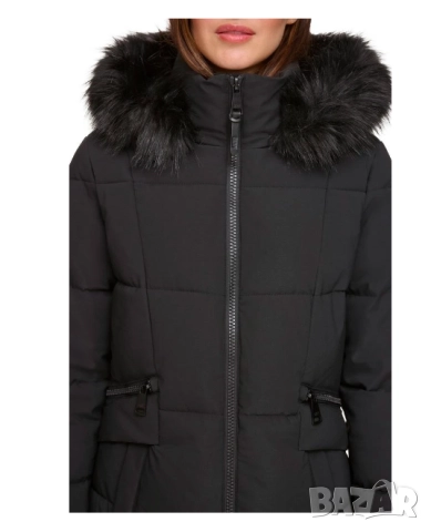 DKNY ватирано много дебело дълго яке размер ХЛ, снимка 6 - Якета - 52131018