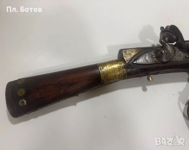 Стара кремъчна пушка, снимка 13 - Антикварни и старинни предмети - 51813344