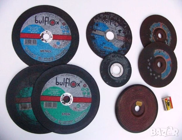 Карбофлексови ДИСКОВЕ Ф125÷230мм Шайби за Ъглошлайф Флекс Рязане Шлайфане Метал Неметал Камък БАРТЕР, снимка 2 - Други инструменти - 51398311