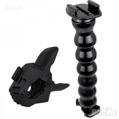 Гъвкав статив с щипка Jaws Flex Clamp Mount за екшън камери, снимка 10 - Чанти, стативи, аксесоари - 27704321