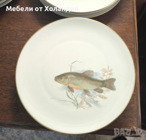 Баварски рибен сервиз, снимка 7 - Сервизи - 52825593