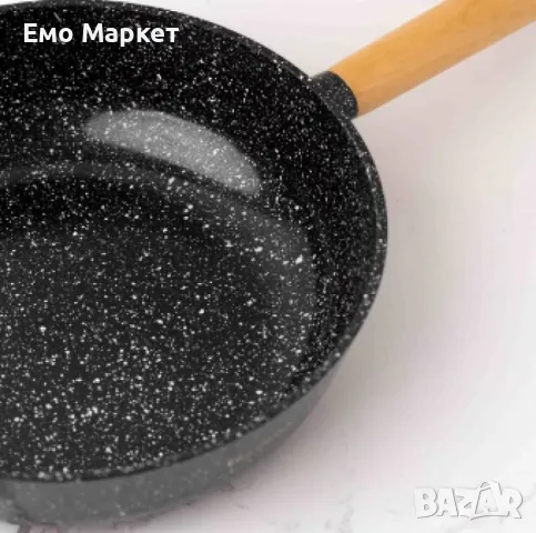 Тиган Уок с капак/без капак Goldmann GM-0130L, 30x8.5см., Лят алуминий, Керам. покр., Индукция, снимка 2 - Съдове за готвене - 49412362