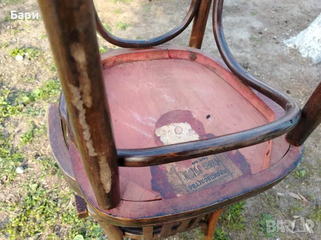 Стар виенски стол,столове, снимка 10 - Столове - 49031563