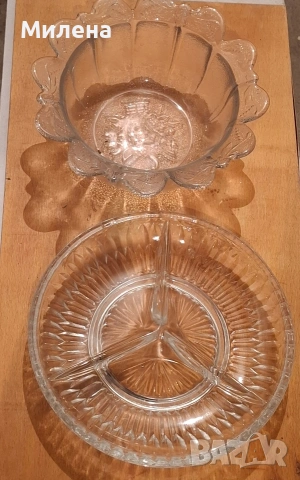 Стъклени фруктиери, йенски съдове, вази, кани, купи, снимка 16 - Чинии - 48989149