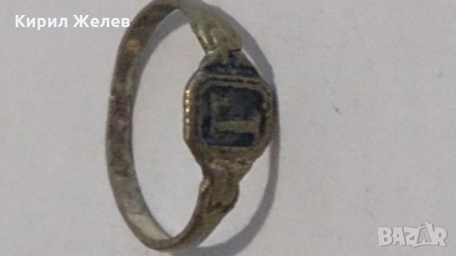 Старинен пръстен сачан над стогодишен - 59761, снимка 2 - Антикварни и старинни предмети - 28857767