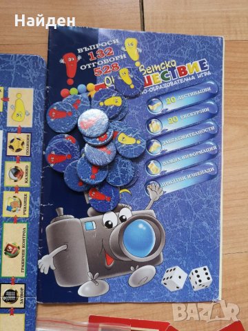 Настолна игра Околосветско пътешествие , снимка 5 - Образователни игри - 33235667