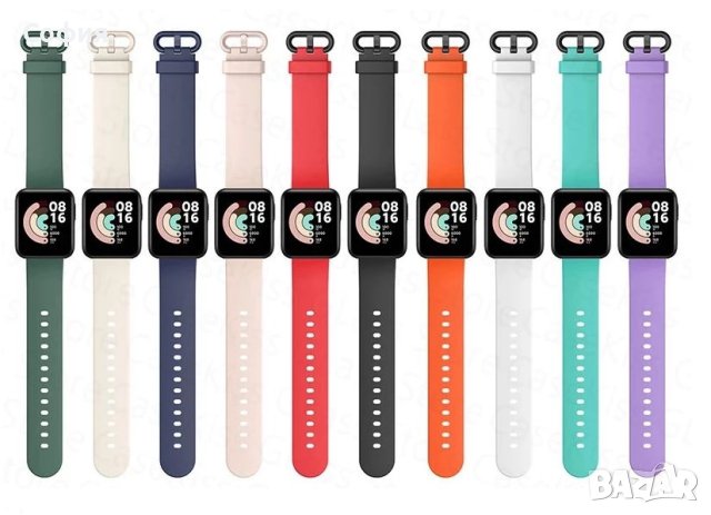 Нови силиконови каишки за Xiaomi Redmi Watch/ Watch 2/ Watch 2 Lite/ POCO Watch НАЛИЧНИ !!!, снимка 2 - Каишки за часовници - 40847302