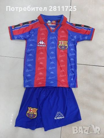 Детски екип Стоичков Барселона ретро легенди , снимка 2 - Футбол - 53099354