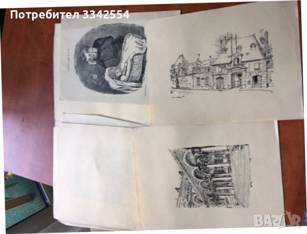 ЛИТОГРАФИЯ 12 БР НА ИРЕН ЦУРКИНДЕК В СПЕЦИАЛНА ПАПКА, снимка 3 - Картини - 37373089