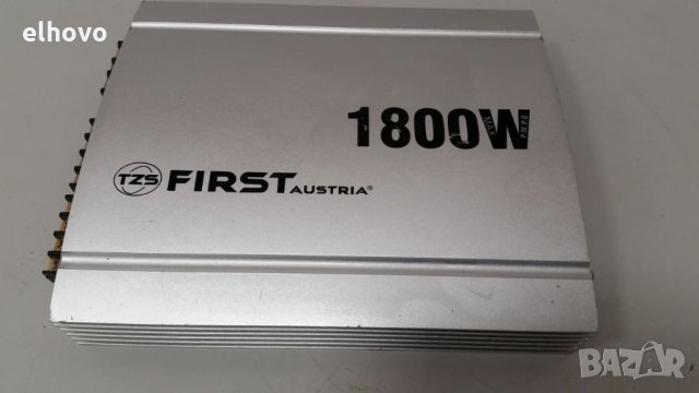 Авто усилвател TZS First Austria 1800W, снимка 1 - Ресийвъри, усилватели, смесителни пултове - 28048763
