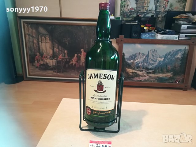 jameson BIG-4.5l празно шише с люлка 1303211328, снимка 3 - Колекции - 32530899