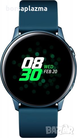 СИЛИКОНОВА КАИШКА ЗА SAMSUNG GALAXY WATCH ACTIVE R500 20MM - BLACK, снимка 5 - Каишки за часовници - 26903961