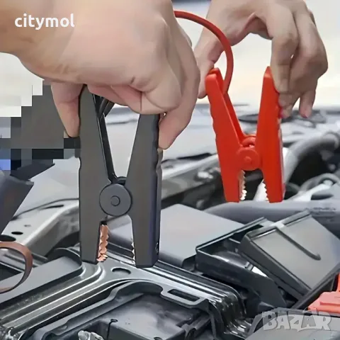 Кабели за стартова батерия/JUMPER, EC5 конектор, щипки тип крокодил, 32 см, снимка 5 - Аксесоари и консумативи - 49440832