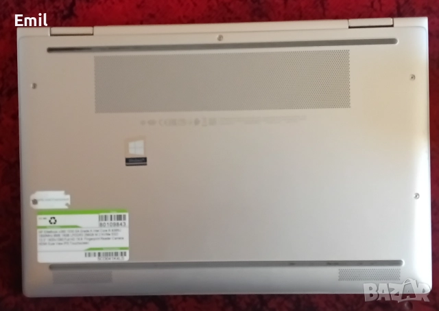 HP EliteBook x360 1030 G4/16 RAM/256 SSD + Чанта, снимка 14 - Лаптопи за работа - 52253177