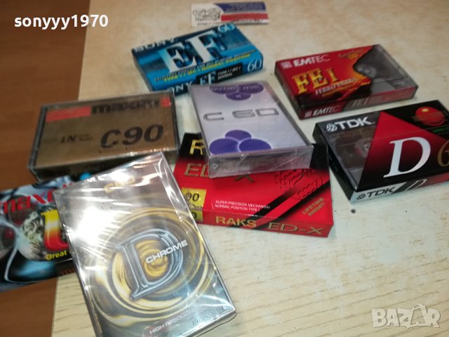 КАСЕТИ НОВИ 15ЛВ ЗА БРОЙ 0112231336, снимка 2 - Аудио касети - 43226970