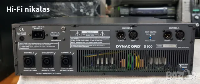 професионално крайно стъпало DYNACORD S900, снимка 3 - Ресийвъри, усилватели, смесителни пултове - 47600723