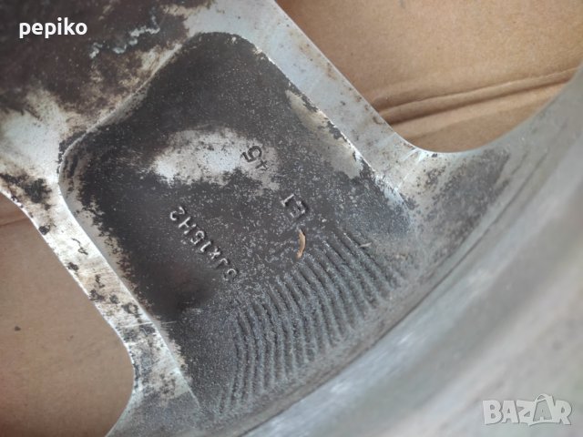 Продавам Комплект четири броя алуминиеви джанти 15 цола х 112, снимка 4 - Гуми и джанти - 40812737