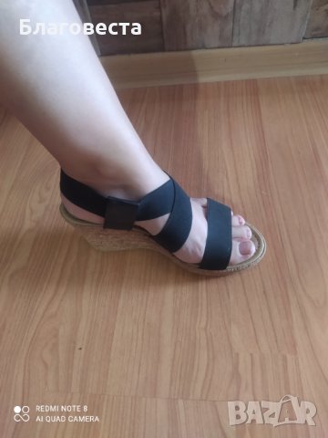 Елегантни сандали на платформа, снимка 4 - Сандали - 33519434