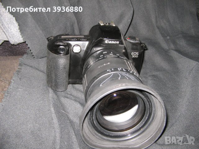 Canon EOS 500+SIGMA , снимка 1 - Фотоапарати - 43999057