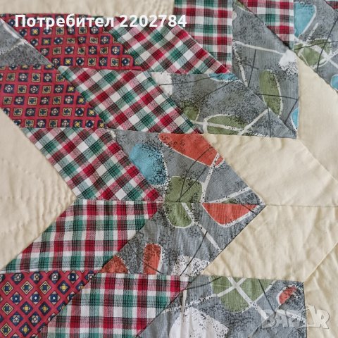 Покривка за легло и калъфки  Пачуърк , снимка 15 - Покривки за легло - 36684285